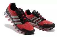 hommes adidas springblade derniere marque pas cher rouge argent